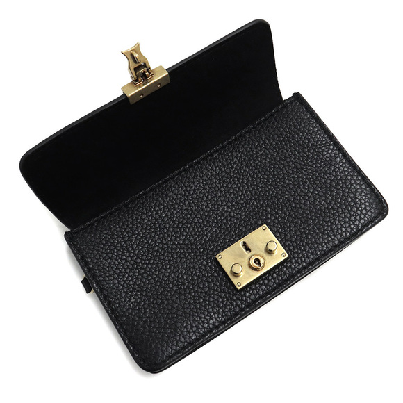 Christian Dior Addict Clutch Bag Leather Black - Picture 10 of 12